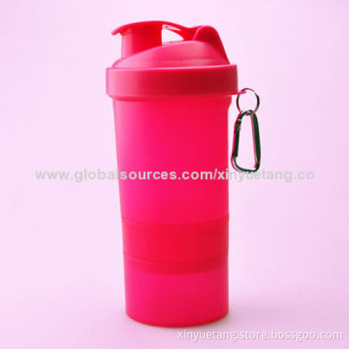 Protein Shaker Bottle with BPA-free, Customized Colors Available